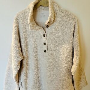 aerie Cloud Sherpa Pullover